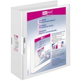 VELOFLEX 10 VELOFLEX VELODUR® Präsentationsringbücher 2-Ringe weiß 7,0 cm DIN A4