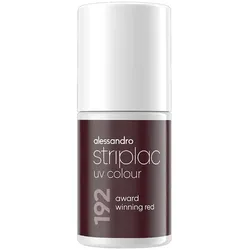 Alessandro Striplac UV Colour UV-Nagellack Award Winning Red 6.5 ml Schwarz 