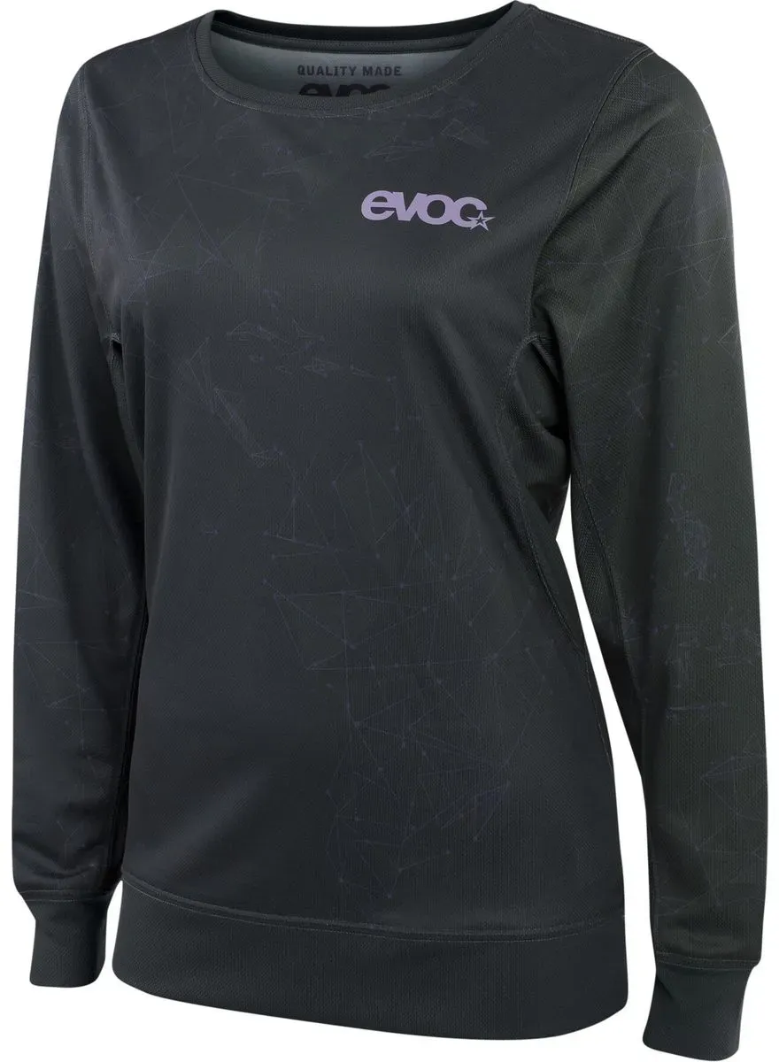 EVOC Long Sleeve Jersey Women multicolour (carbon grey/purple rose/black) (901) S