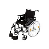 Sunrise Medical Breezy UniX2 Rollstuhl 47 cm mit Trommelbremse silber