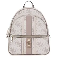 GUESS Rucksack Erenia Backpack L Dark Taupe Logo