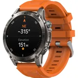 GPS Smart Watch 1,43 Zoll AMOLED Display Fitness Tracking Smartwatch Drahtlose Anrufe Damen Smartwatch - Orange