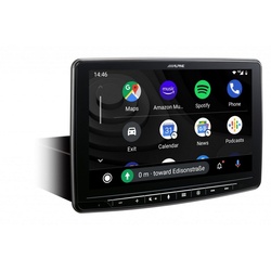 ALPINE INE-F904D Navi 9-Zoll Touchscreen, DAB+, HDMI CarPlayAndroid Auto Autoradio schwarz