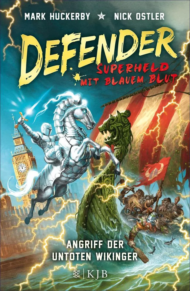 Defender - Superheld mit blauem Blut. Angriff der untoten Wikinger: eBook von Mark Huckerby/ Nick Ostler