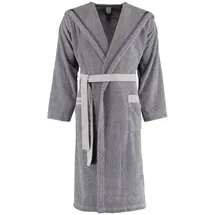 Marc O'Polo Home Unisex-Bademantel Melange von Marc O'Polo, 100% Baumwolle, Kapuze, Zwei Taschen, Bindegürtel S