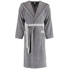 Marc O'Polo Home Unisex-Bademantel Melange von Marc O'Polo, 100% Baumwolle, Kapuze, Zwei Taschen, Bindegürtel S