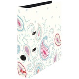 Herlitz Motivordner A4 8cm, Paisley White, 1 Stück