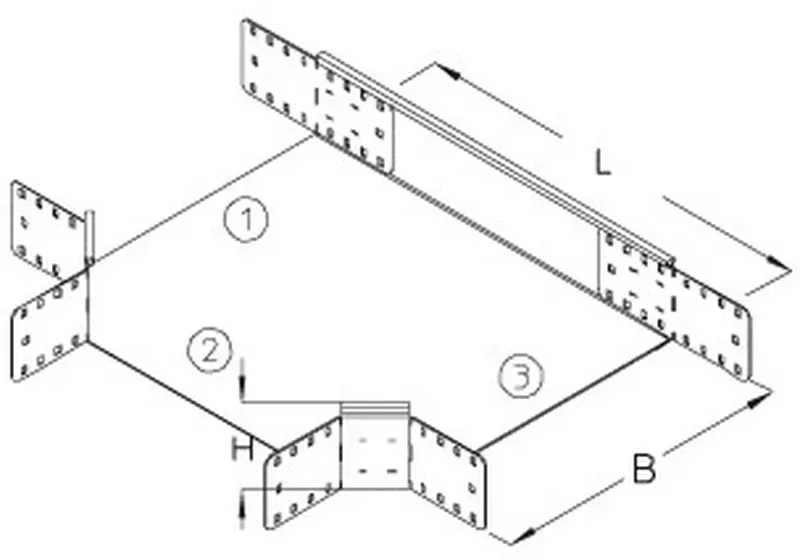PohlCon (Puk) Rinnenabzweig RA 110-40S