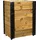 Dobar Hochbeet 60 x 40 x 80 cm Schwarz