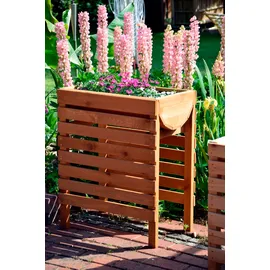 Dobar Hochbeet auf Beinen 58 x 36 x 71 cm natur