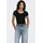 Only Onllive Rundhalsshirt Schwarz M