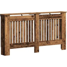 vidaXL Heizkörperabdeckung Altholz 152 x 19 x 81,5 cm