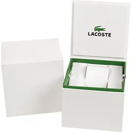 Lacoste Multi Zifferblatt Quarz Uhr für Herren Schwarzes Lederarmband 2011177