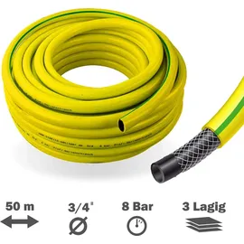 stabilo-sanitär Profi Gartenschlauch 50 m gelb