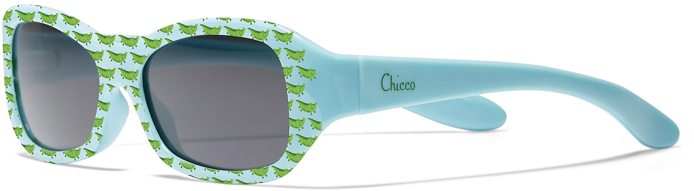 Chicco Sonnenbrille für Kinder, 12 m+, robuste und kratzfeste Gläser, schützt vor UVA- und UVB-Strahlen, flexibler Rahmen, mehrfarbig, inklusive Brillenetui für Kinder 36 Monate, 1 Stück