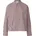 Gestreifte Baumwoll-Bluse mit Smok-Detail Rot M
