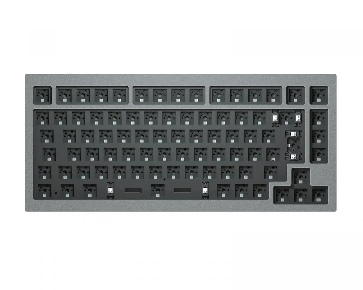 Keychron Q1 QMK ISO Barebone - Spacy Grey