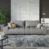VitaliSpa Sofa L Form Perry, Grau, 260 x 120 cm