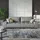 VitaliSpa Sofa L Form Perry, Grau, 260 x 120 cm