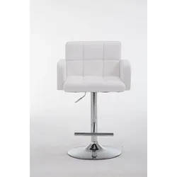 CLP Barhocker Los Angeles weiß/chrom