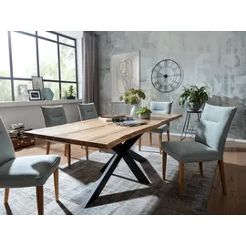 Massivholz Epoxidharz Akazien-Esstisch 240x100 cm / Epoxidharz