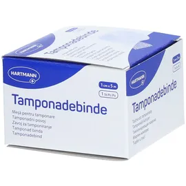 Hartmann Tamponadebinde 1 x 5 cm