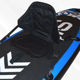 24move 24MOVE® SUP Kajak Sitz für Paddle Boards und Kajaks, gepolstert und ergonomisch, mit Tasche, Surfboard, Stand Up Sitz