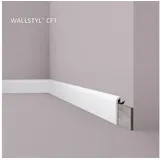 NOEL & MARQUET Abdeckleiste Nmc CF1 WALLSTYL Noel MARQUET Zierleiste Sockelleiste Stuckleiste Modernes Design Weiß