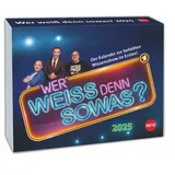 Heye Wer weiß denn sowas? Tagesabreißkalender 2025: Kultiger Wissens-Kalender 2025 mit Kai Pflaume. Tischkalender, Abreißkalender für jeden Tag. Auch zum Aufhängen. (Tagesabreißkalender Heye)