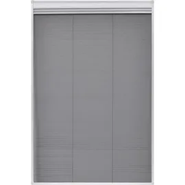 vidaXL Insektenschutz-Plissee für Fenster 80 x 120 cm Schwarz
