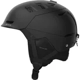 Salomon Husk Pro Skihelm (Größe 59-62CM, schwarz)