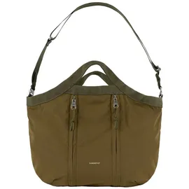Sandqvist - Grid Crossbody Bag - Umhängetasche Gr 13 l braun/oliv