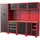feistos Werkstattschrank Metall 185 kg rot