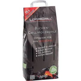Lotusgrill Buchenholzkohle 2,5 kg