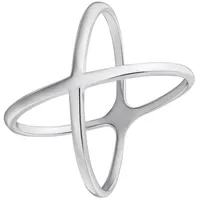 Steel_art Fingerring Fionn poliert in silberfarben poliert | Gr.: 56