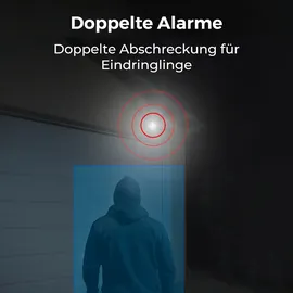 Reolink Überwachungskamera »E Series E540 - 5MP Wi-Fi Überwachungskamera Aussen mit Auto-Tracking«, Außenbereich, Personen-/Fahrzeug-/Tiererkennung, Pan & Tilt, 3X optischer Zoom,