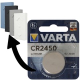 Varta Batterie passend für Osram Lightify Mini Switch Dimmschalter 1x Varta CR2450 Lithium Batterie IEC CR 2450