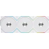 Lian Li UNI FAN TL Wireless Lüfter ARGB, PWM, 3er-Pack 120 mm, weiß