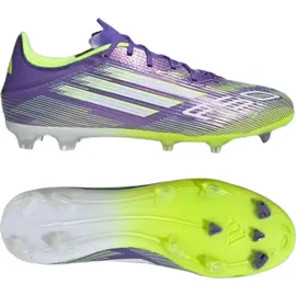 adidas F50 League FG/MG Herren Purple Rush/Cloud White/Lucid Lemon 40 2/3