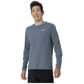 Salewa Pedroc Dry Langarm-t-shirt - Java Blue - S