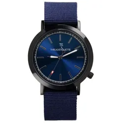 THREAD ETIQUETTE - SPORT - black / navy nato timepiece / 43 MM