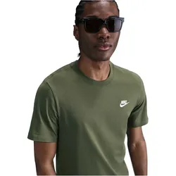 NIKE Sportswear Freizeit T-Shirt Herren 223 - medium olive XL