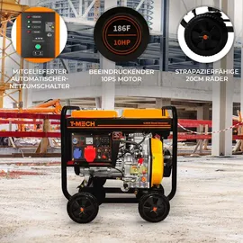 MonsterShop Stromerzeuger Diesel 5kVA mehrfarbig