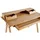 miliboo Schreibtisch aus hellem Holz mit Ablagen L120 cm PULITO