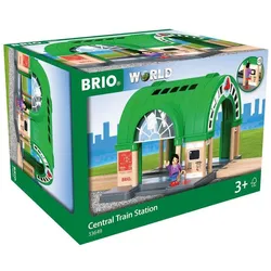 BRIO Spiel Großer Hauptbahnhof mit Ticketautomat