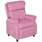 Homcom Kindersessel 53 x 58 x 70 cm Holz rosa