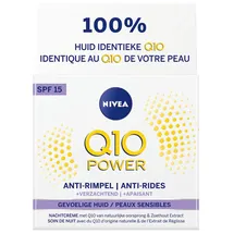 NIVEA Q10 PowerSensitive Tagescreme LSF 15 50 ml