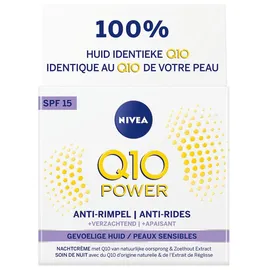 NIVEA Q10 PowerSensitive Tagescreme LSF 15 50 ml