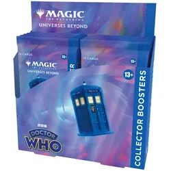 Kartenspiel Magic: The Gathering Universes Beyond - Doctor Who - Collector Booster Box (12 Booster) (ENGLISCHE VERSION)