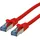 Roline Patchkabel Cat.6A S/FTP (PiMF), Component Level, LSOH, rot, 1,5 m